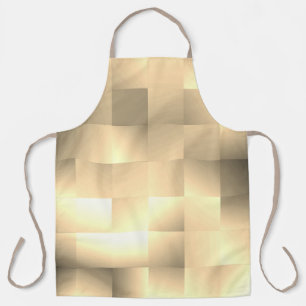 Sepia Tones in Square Pattern Schürze