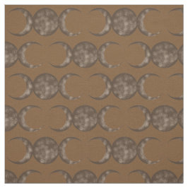 Sepia Triple Moon Wählen Sie Ihre eigene Hintergru Stoff