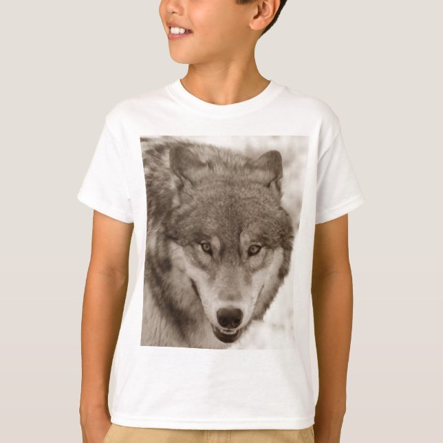 Sepia Wolf T-Shirt (Vorderseite)