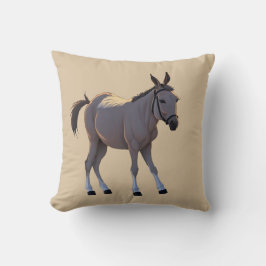 Seppel, kleiner störrischer Esel - Kissen