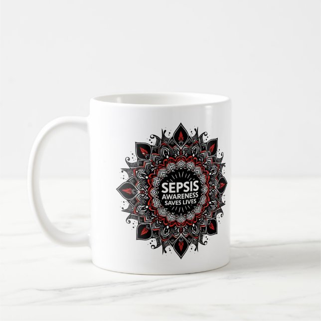 Sepsis Awareness Rette Lives Tasse Cups (Links)