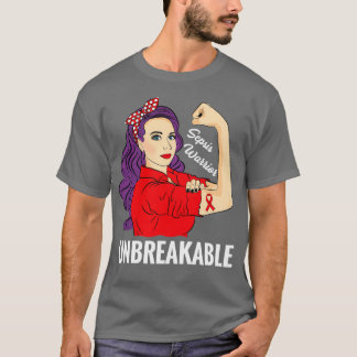 Sepsis Awareness Warrior Unbrechbare Überlebenshil T-Shirt