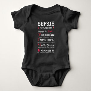 Sepsis Awareness Watch for TIME Guide Baby Strampler