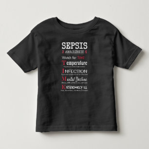 Sepsis Awareness Watch for TIME Guide Kleinkind T-shirt