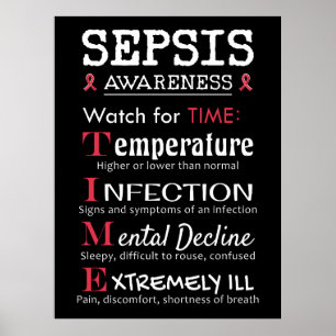 Sepsis Awareness Watch for TIME Guide Poster