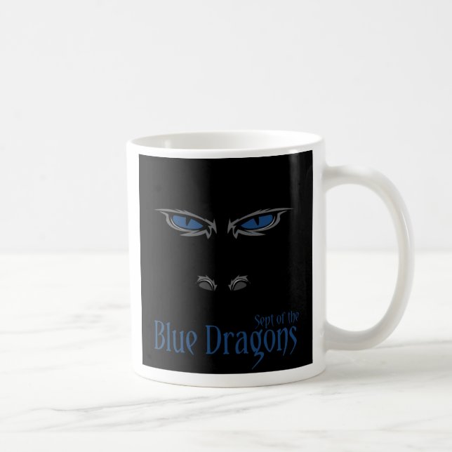 Sept. der blauen Drachen Tasse (Rechts)