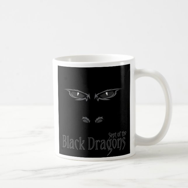 Sept. der schwarzen Drachen Kaffeetasse (Rechts)