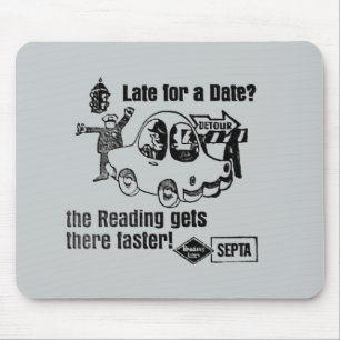 Septa Reading Lines Service Mousepad