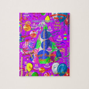 September, 18 Geburtstag Jigsaw Puzzle