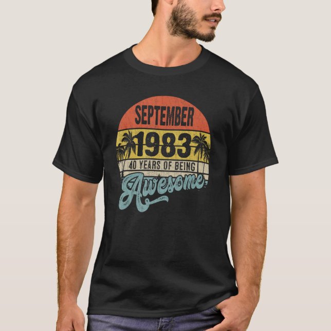 September 1983 40 Jahre Phantastisch T-Shirt (Vorderseite)
