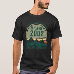September 2002  20. Geburtstag 20 Jahre alt T-Shirt