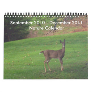 September 2010 bis Dezember 2011 Natur-Kalender Kalender
