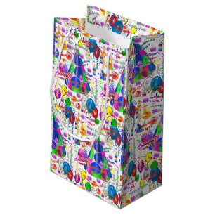 September, 2 Geburtstags-Geschenktüte Sept, Kleine Geschenktüte