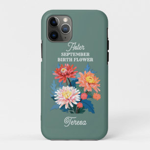 September Blume Individuelle Name Case-Mate iPhone Hülle