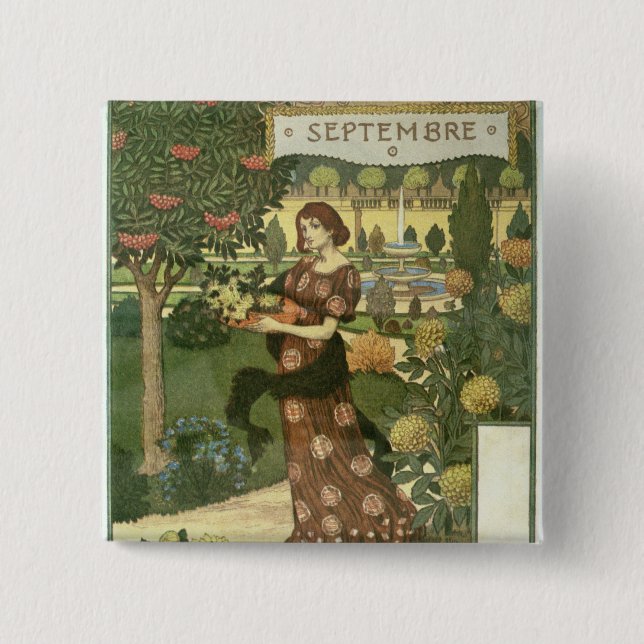 September Button (Vorderseite)