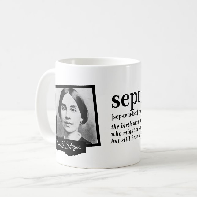 September Definition Kaffeetasse (Vorderseite Links)