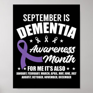 September Dementia Sensibilisierungsmonat Heimerhe Poster