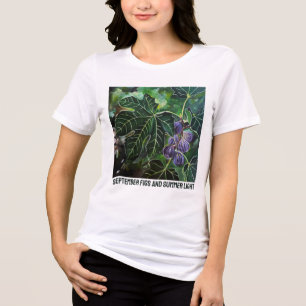 September-Feigen und Sommerlicht von Alfred Fox Tri-Blend Shirt