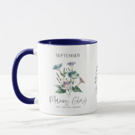 September Geburtsmonat Blume Morning Glory Geschen Tasse