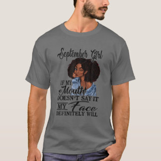 September Girl-Geschenk für Mädchen Geburtstag T-Shirt