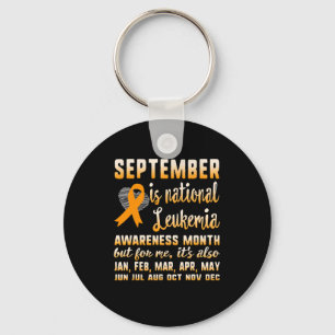 September Is National Leukemia Awareness Month War Schlüsselanhänger