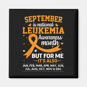 September ist Leukämie-Aufklärungsmonat Magnet