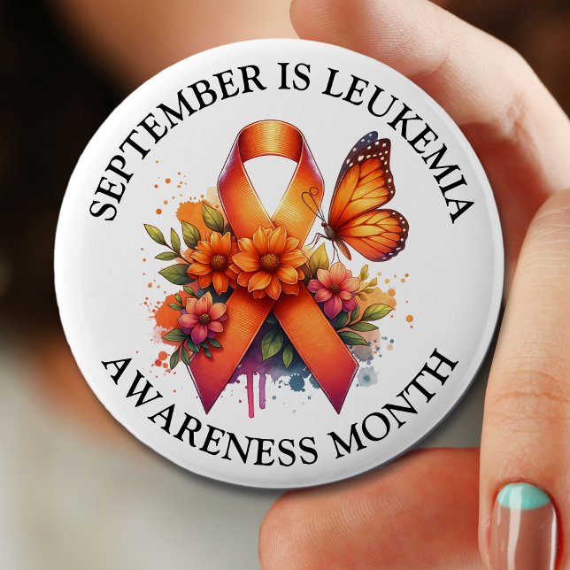 September ist Leukemia Awareness Montag Button (Von Creator hochgeladen)