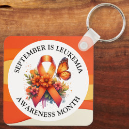 September ist Leukemia Awareness Montag Schlüsselanhänger