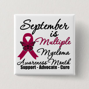 September ist Myeloma-Bewusstseins-Monat v2 Button