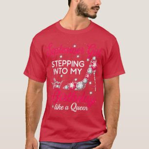 September Mädchen tritt in meinen Geburtstag ein w T-Shirt