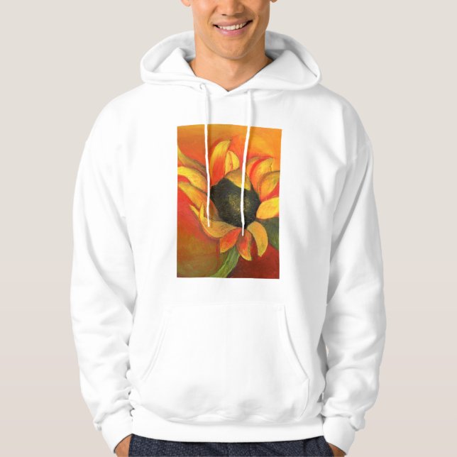 September-Sonnenblume 2011 Hoodie (Vorderseite)