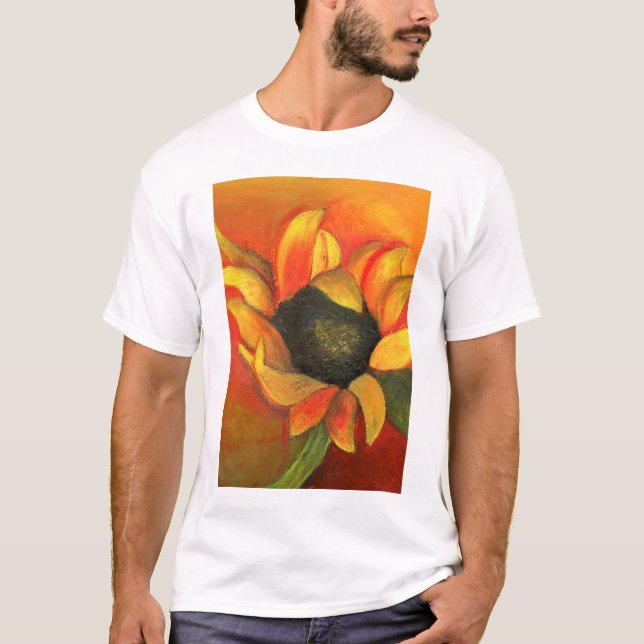September-Sonnenblume 2011 T-Shirt (Vorderseite)