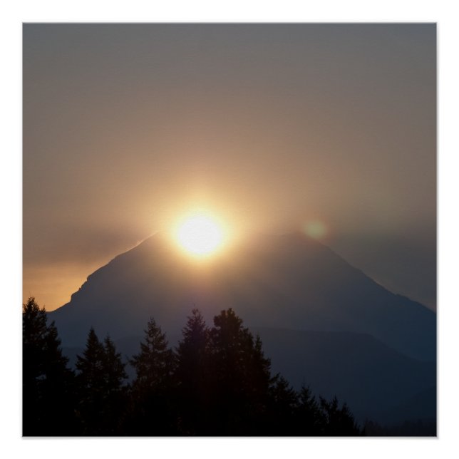 September Sunrise Poster (Vorderseite)