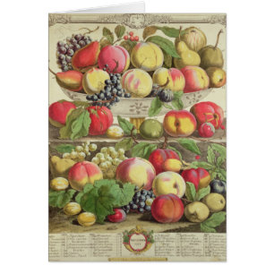 September, von 'zwölf Monaten Früchten