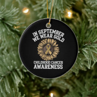 September Wir tragen Gold Childhood Cancer Awarene