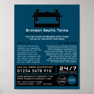 Septic Tank, Septic Company, Septic Engineer Poster