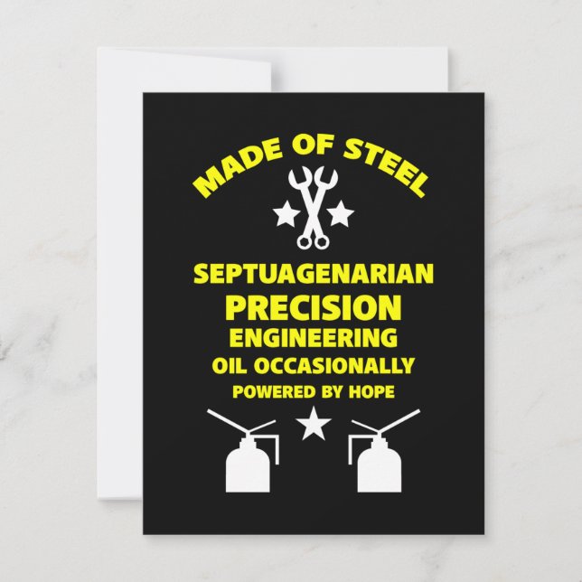 Septuagenismus (Vorderseite)