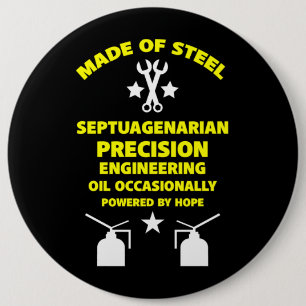 Septuagenismus Button