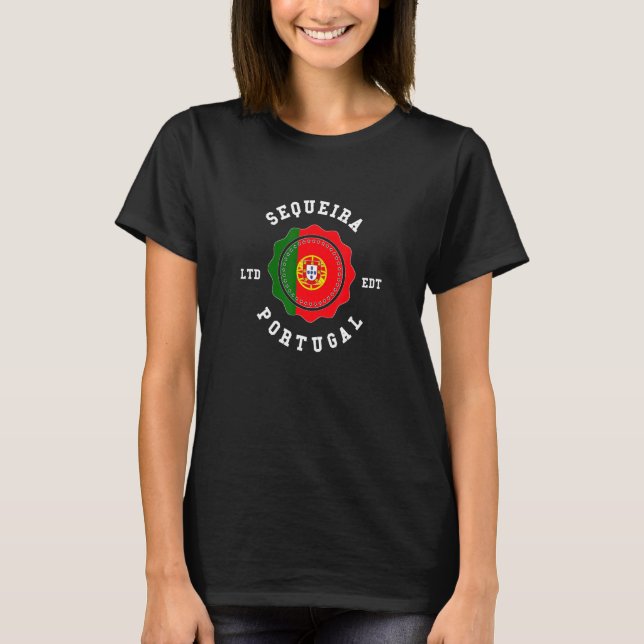 SEQUEIRA Abzeichen Portugal T-Shirt (Vorderseite)