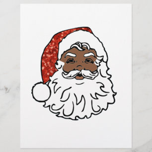 Sequenzen aus schwarzen Santa-Claus