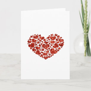 Sequenzer-Valentinstag Feiertagskarte