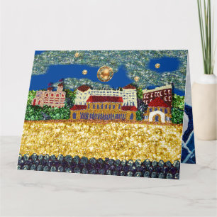 Sequin Art Birthday Card   Bondi Beach, Australien Karte