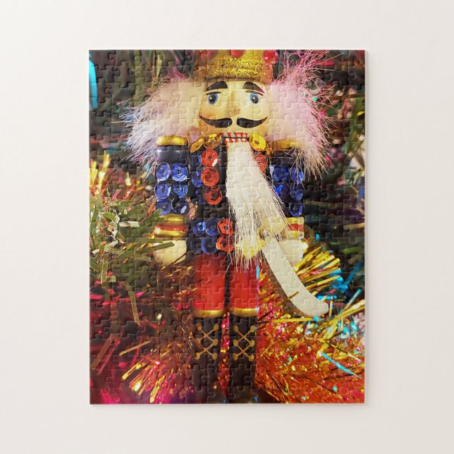 Sequin Nutcracker Soldatenschmuck Puzzle (Vertikal)