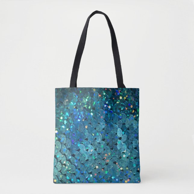 Sequins Sparkle: Makro Abstrakter Hintergrund (Vorderseite)