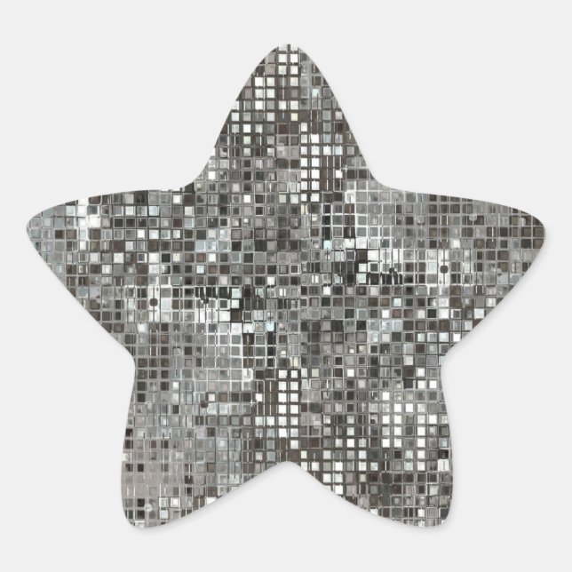 Sequins Star Sticker (Vorderseite)
