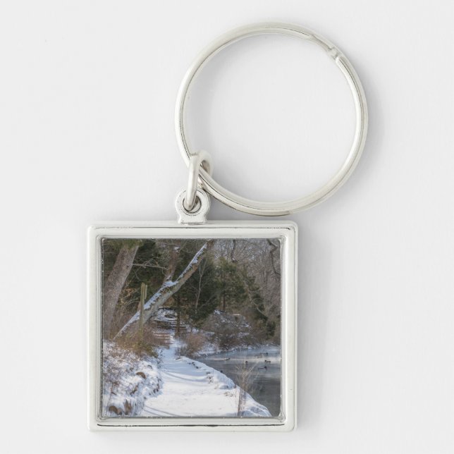 Sequiota Winter Walk Schlüsselanhänger (Vorne)