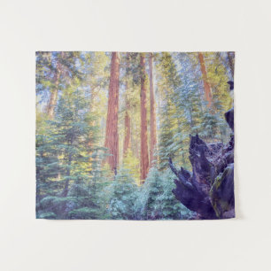 Sequoia Forest Wandteppich