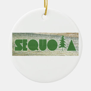 Sequoia Keramik Ornament