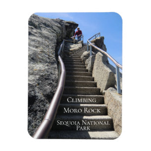 Sequoia Kings Canyon Moro Rock Magnet