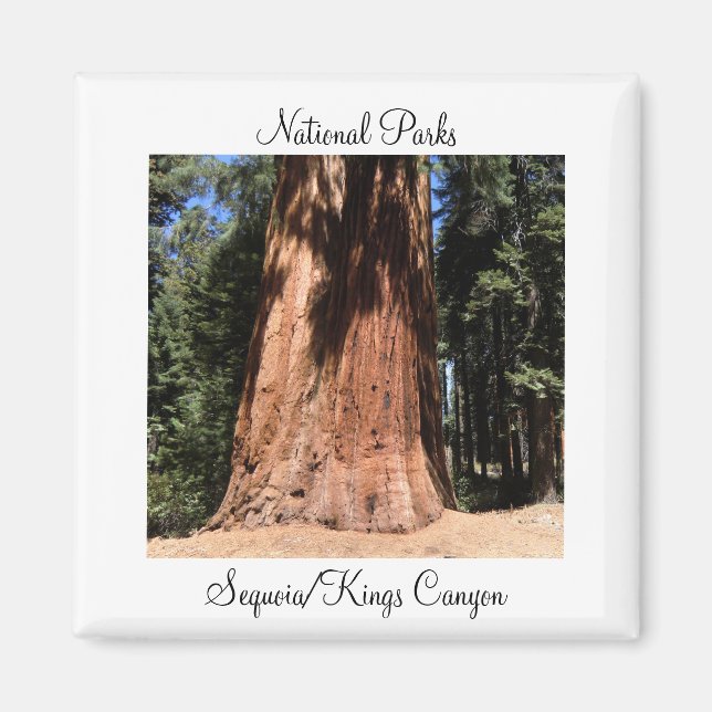 Sequoia Kings Canyon Nationalpark Magnet (Vorne)